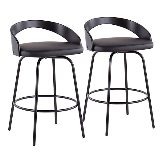 Grotto Claire Swivel Counter Stools In, Grotto Bar Stools