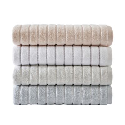 Vera Wang&reg; Geo Stitch Quick Dry 3-Piece Towel Set