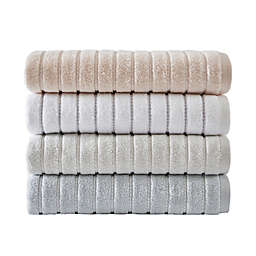 Vera Wang® Geo Stitch Quick Dry 3-Piece Towel Set