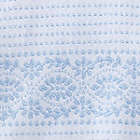 Alternate image 5 for Forever Eyelet White/Blue 6 Piece Towel Set