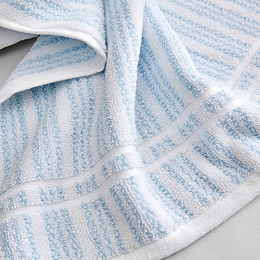 Sienna Blue/Snow 6 Piece Towel Set. View a larger version of this product image.