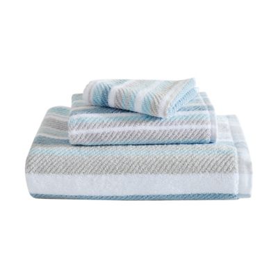 Tommy Bahama&reg; Ocean Bay Stripe Cotton 3-Piece Towel Set