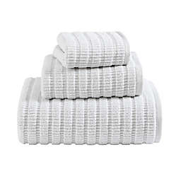 Eddie Bauer® Preston Solid Chrome Quick Dry 3-Piece Towel Set
