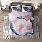 Alternate image 2 for CosmoLiving Andie 3-Piece Cotton Printed Full/Queen Comforter Set in Blush/Navy