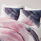 Alternate image 3 for CosmoLiving Andie 3-Piece Cotton Printed Full/Queen Comforter Set in Blush/Navy