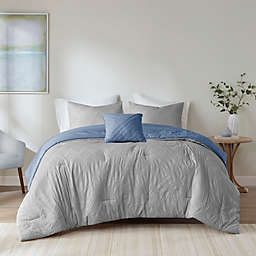 Madison Park® Perth 4-Piece King/California King Comforter Set in Blue