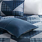 Alternate image 4 for Woolrich Olsen Oversized Cotton 3-Piece Full/Queen Quilt Mini Set in Blue