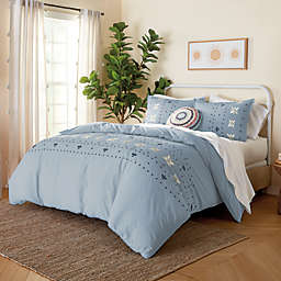 Wild Sage™ Alana Geometric 3-Piece Reversible Full/Queen Comforter Set in Blue Multi