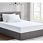 Alternate image 1 for Truly Calm&reg; Silver Cool Antimicrobial Queen Mattress Pad
