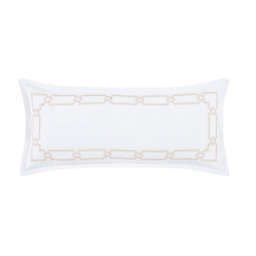Wamsutta® Capri Chain Lumbar Pillow in French Oak
