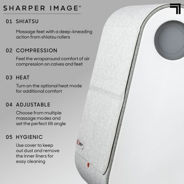 Sharper Image&reg; Foot and Calf Massager. View a larger version of this product image.