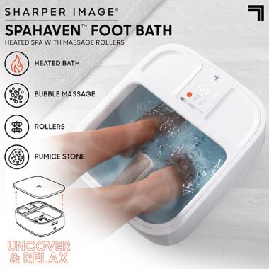 Sharper Image&reg; Spa Haven Foot Bath. View a larger version of this product image.