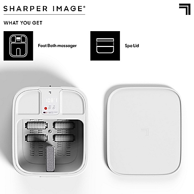 Sharper Image&reg; Spa Haven Foot Bath. View a larger version of this product image.