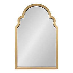 Kate and Laurel Hogan 24-Inch x 36-Inch Rustic Arch Mirror in Gold