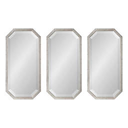Kate and Laurel™ Laverty 24-Inch x 12-Inch Wall Mirrors in Silver (Set of 3)