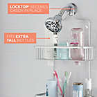 Alternate image 4 for Squared Away&trade; NeverRust&reg; Aluminum Over-The-Shower Caddy in Satin Chrome