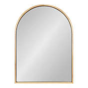 Kate and Laurel&reg; Valenti 23.6-Inch x 31.5-Inch Arch Wall Mirror in Natural