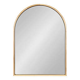 Kate and Laurel® Valenti 23.6-Inch x 31.5-Inch Arch Wall Mirror in Natural