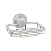 Squared Away&trade; NeverRust&reg; Aluminum Dual Mount Soap Dish in Satin Chrome