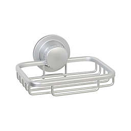 Squared Away™ NeverRust® Aluminum Dual Mount Soap Dish in Satin Chrome