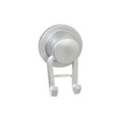 Squared Away&trade; NeverRust&reg; Aluminum Dual Mount Shower Hook in Satin Chrome