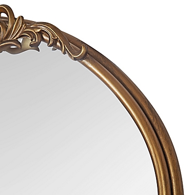 Kate and Laurel&trade; Arendahl 27.25-Inch x 18.75-Inch Wall Mirror in Gold. View a larger version of this product image.
