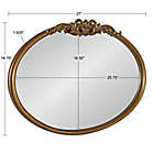 Alternate image 6 for Kate and Laurel&trade; Arendahl 27.25-Inch x 18.75-Inch Wall Mirror in Gold