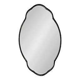 Kate and Laurel™ Magritte 18-Inch x 30-Inch Wall Mirror in Black