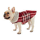 Alternate image 3 for UGG&reg; Avery Medium Quilted Plaid Dog Coat in Autumn