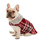 Alternate image 0 for UGG&reg; Avery Medium Quilted Plaid Dog Coat in Autumn