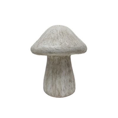 Bee &amp; Willow&trade; 11.22-Inch Indoor/Outdoor Mushroom Statue in Grey