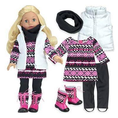 Sophia&#39;s by Teamson Kids 18-Inch Doll Dressy Winter Day Outfit