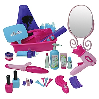 Sophia&#39;s by Teamson Kids Doll Hair Salon 30-Piece Playset. View a larger version of this product image.