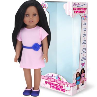 Sophia&#39;s by Teamson Kids 18-Inch Brooklyn Dark Brown Hair Doll