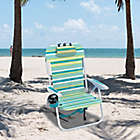Alternate image 1 for Rio Brands&reg; 5-Position Beach Backpack Chair in Stripe