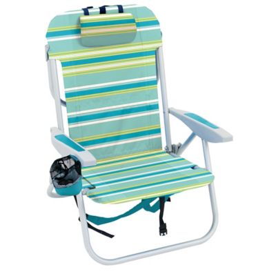 Rio Brands&reg; 5-Position Beach Backpack Chair in Stripe