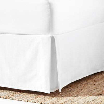 Everhome&trade; Sateen Cotton Bed Skirt