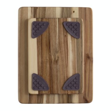 Our Table&trade; 2-Piece Acacia Wood Cutting Board Set. View a larger version of this product image.