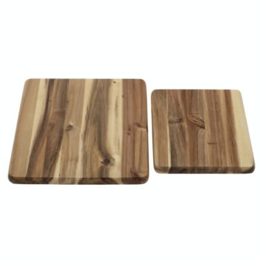 Our Table&trade; 2-Piece Acacia Wood Cutting Board Set. View a larger version of this product image.