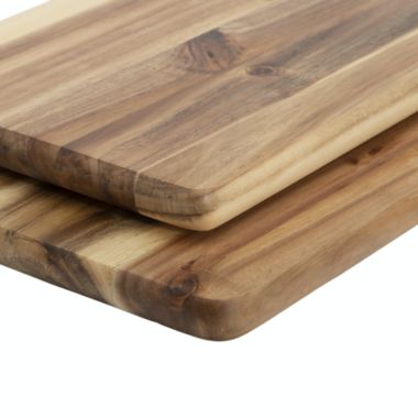 Our Table&trade; 2-Piece Acacia Wood Cutting Board Set. View a larger version of this product image.