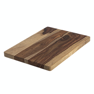 Our Table&trade; 12-Inch x 16-Inch Non-Slip Gourmet Sheesham Wood Cutting Board. View a larger version of this product image.