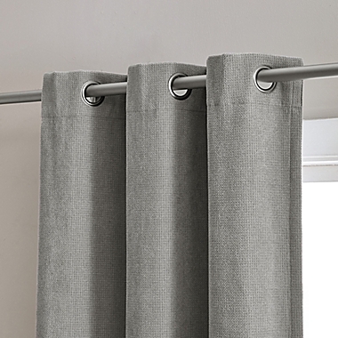 UGG&reg; Darcy 95-Inch Grommet Blackout Window Curtain Panels in Seal Grey (Set of 2). View a larger version of this product image.