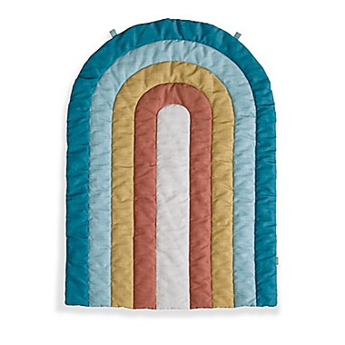 Itzy Ritzy&reg; Bitzy Bespoke&trade; Tummy Time&trade; Play Mat in Rainbow. View a larger version of this product image.