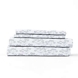 Home Collection Chantilly Lace Sheet Set in Light Blue