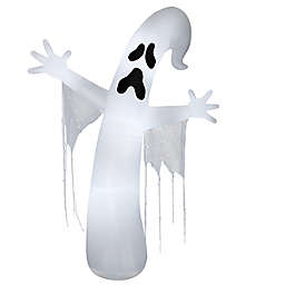 National Tree Company® 12-Foot LED Creepy Ghost Inflatable Halloween Lawn Decoration