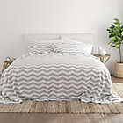Alternate image 1 for Home Collection Arrow King Sheet Set in Grey
