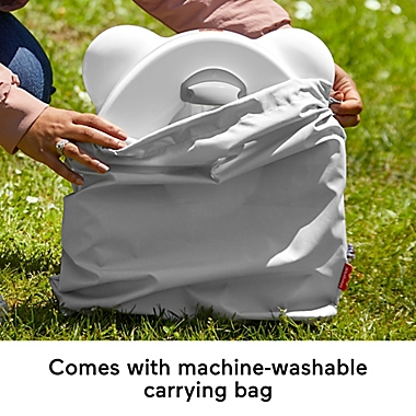 Fisher-Price&reg; 2-in-1 Travel Potty in White/Grey. View a larger version of this product image.