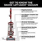 Alternate image 3 for Shark&reg; Rotator&reg; Lift-Away&reg; Upright Vacuum with PowerFins&trade; in Paprika