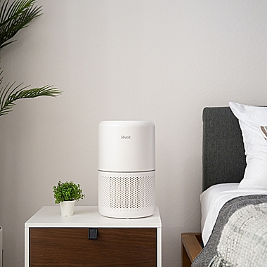 Levoit True HEPA  Air Purifier in White/Silver. View a larger version of this product image.