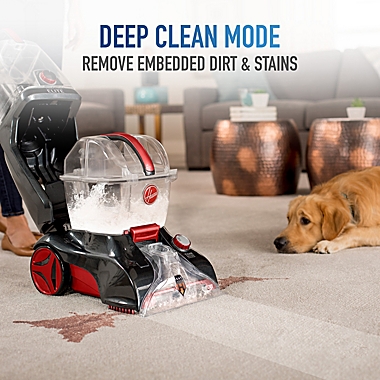 Hoover&reg; Power Scrub Elite&reg; Carpet Cleaner in Red. View a larger version of this product image.